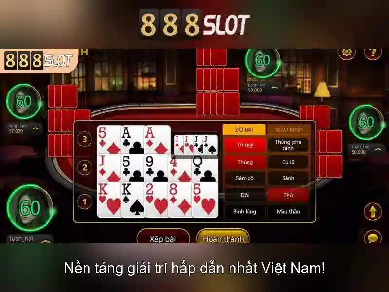 Các Loại Slot Game Nổi Bật Tại 888slot Mobile