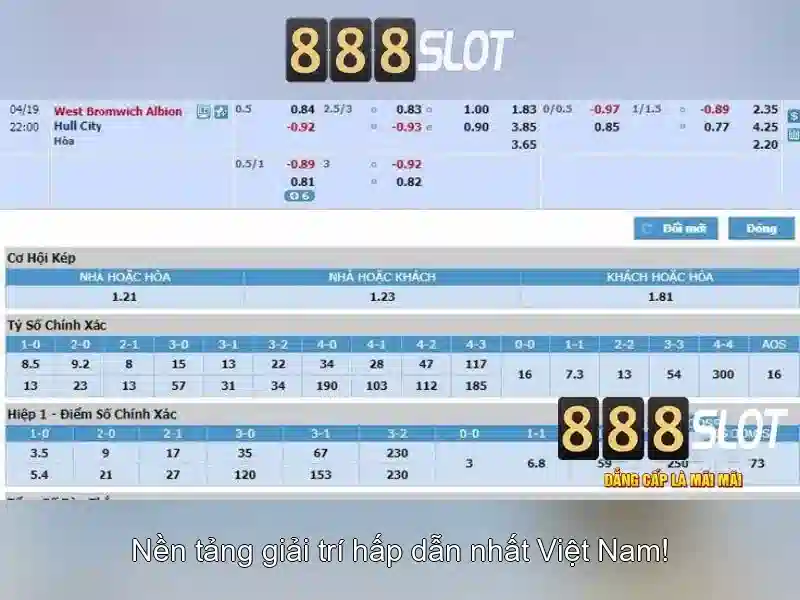 Trải nghiệm slot đỉnh cao 888SLOT